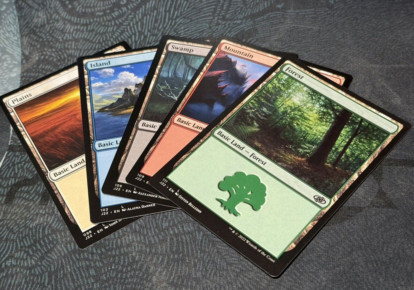 100x MTG Basic Lands Bulk Lot